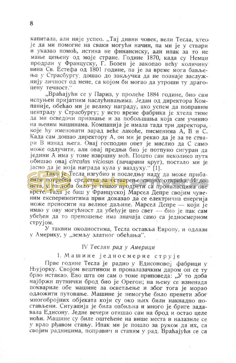 Nikola Tesla and His Works - On the Occasion of the Eightieth Anniversary - Page 8