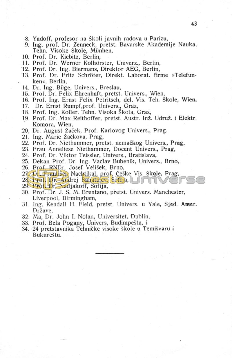 Nikola Tesla and His Works - On the Occassion of the Eightieth Anniversary - Page 43