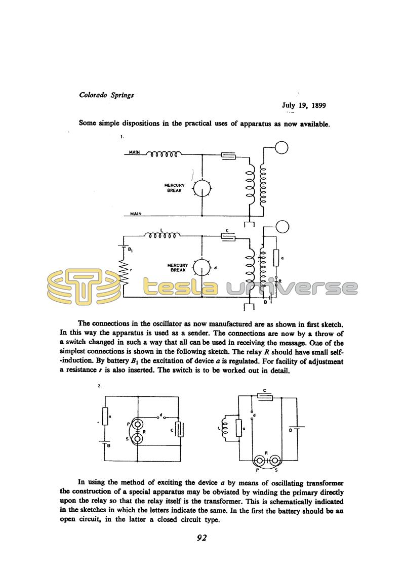 Nikola Tesla: Colorado Springs Notes, 1899-1900 - Page 92