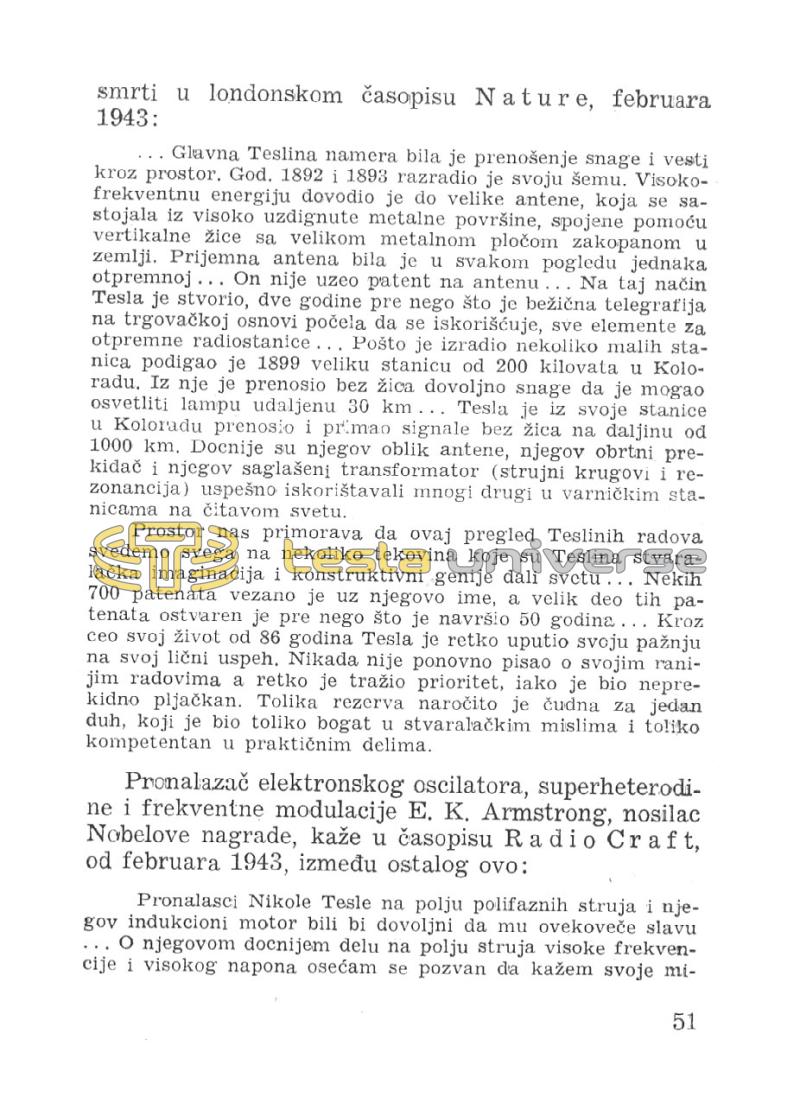 Nikola Tesla - Hero of Techniques - Page 51
