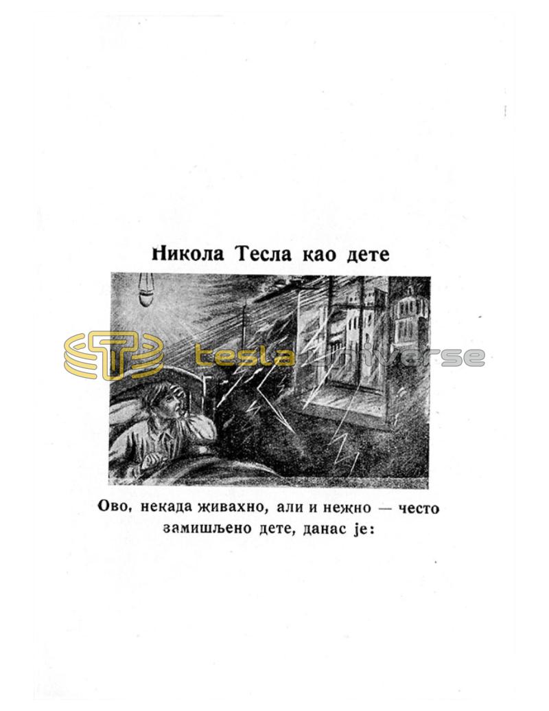 Nikola Tesla - Pictures and Experiences from Childhood and Education - Page 8
