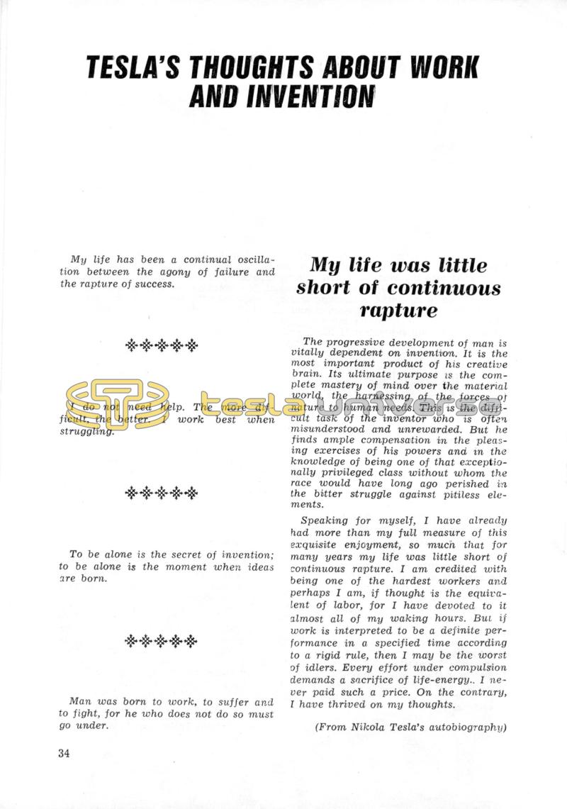 Nikola Tesla: Programme of Celebrations (1976) - Page 34