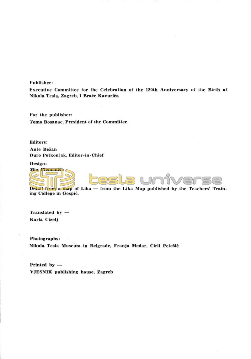 Nikola Tesla: Programme of Celebrations (1976) - Page 64