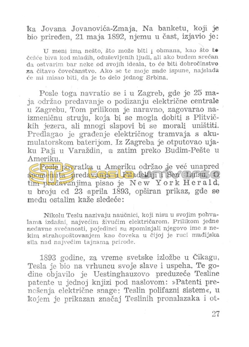 Nikola Tesla - Hero of Techniques - Page 27