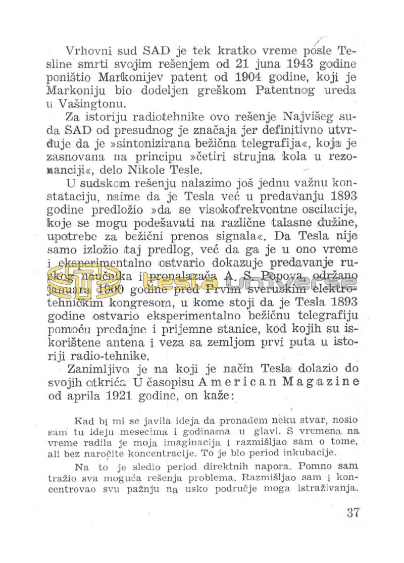 Nikola Tesla - Hero of Techniques - Page 37