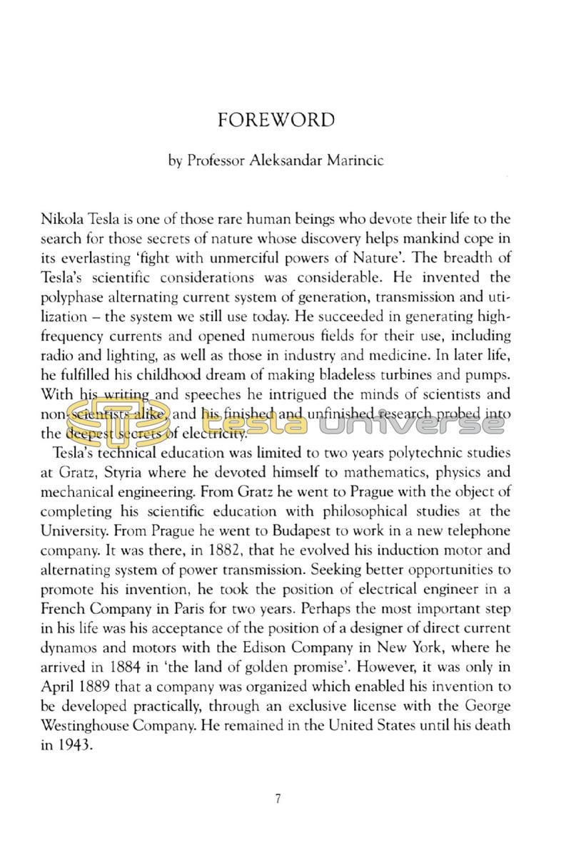 In Search of Nikola Tesla - Page 7