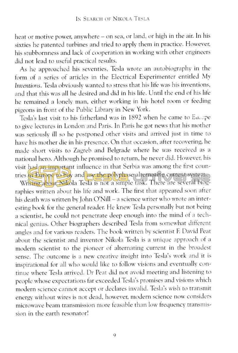 In Search of Nikola Tesla - Page 9