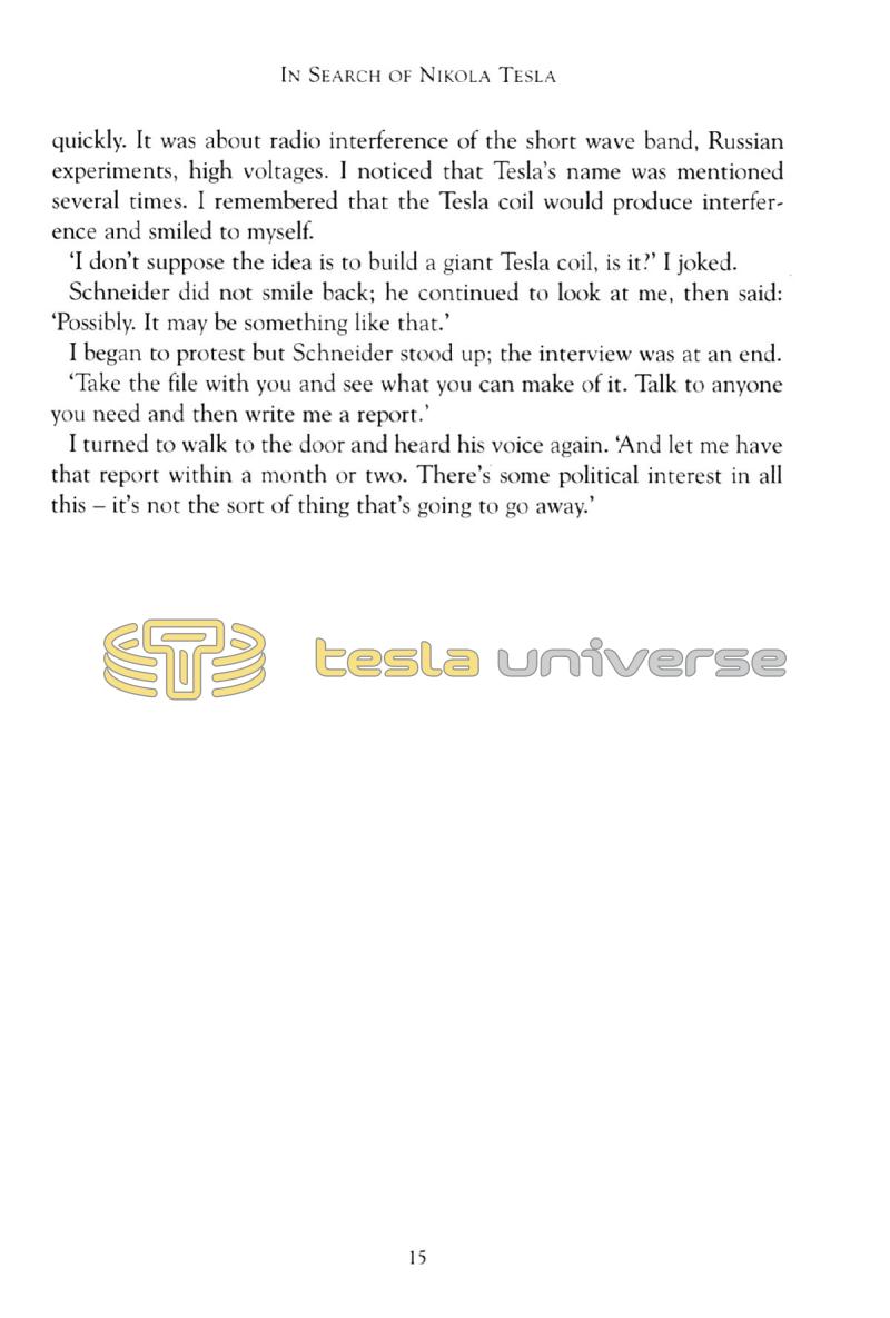 In Search of Nikola Tesla - Page 15