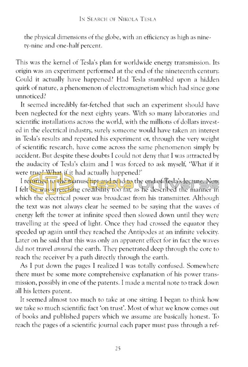 In Search of Nikola Tesla - Page 25