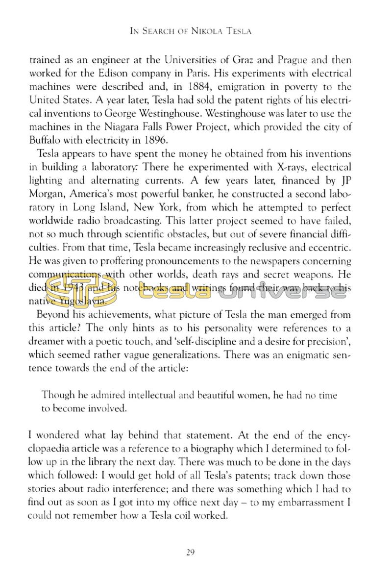 In Search of Nikola Tesla - Page 29