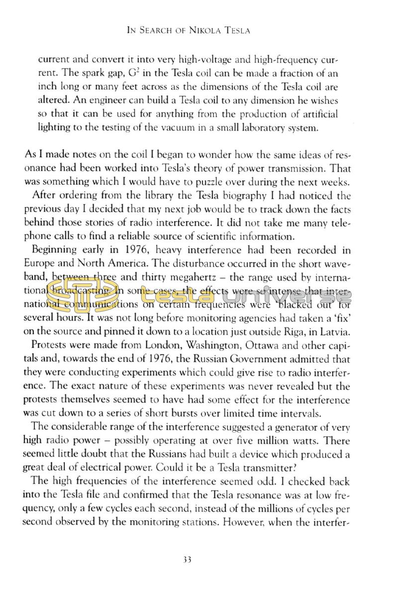 In Search of Nikola Tesla - Page 33