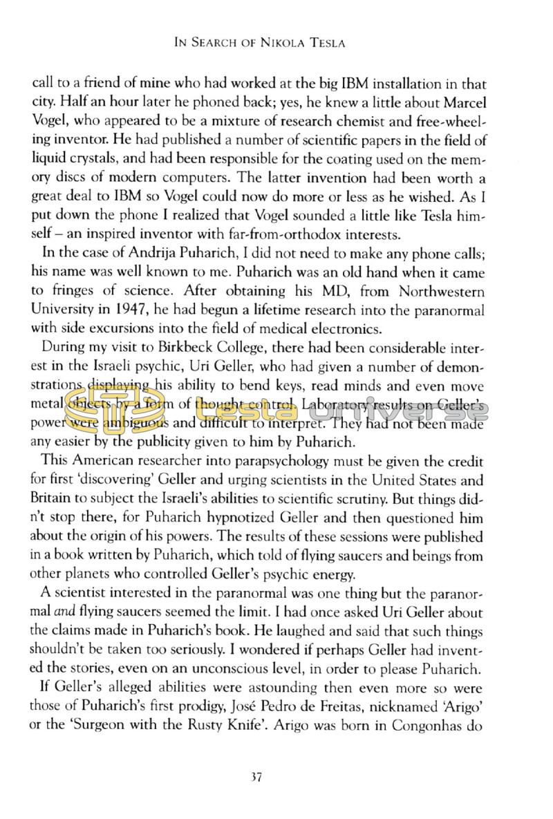 In Search of Nikola Tesla - Page 37