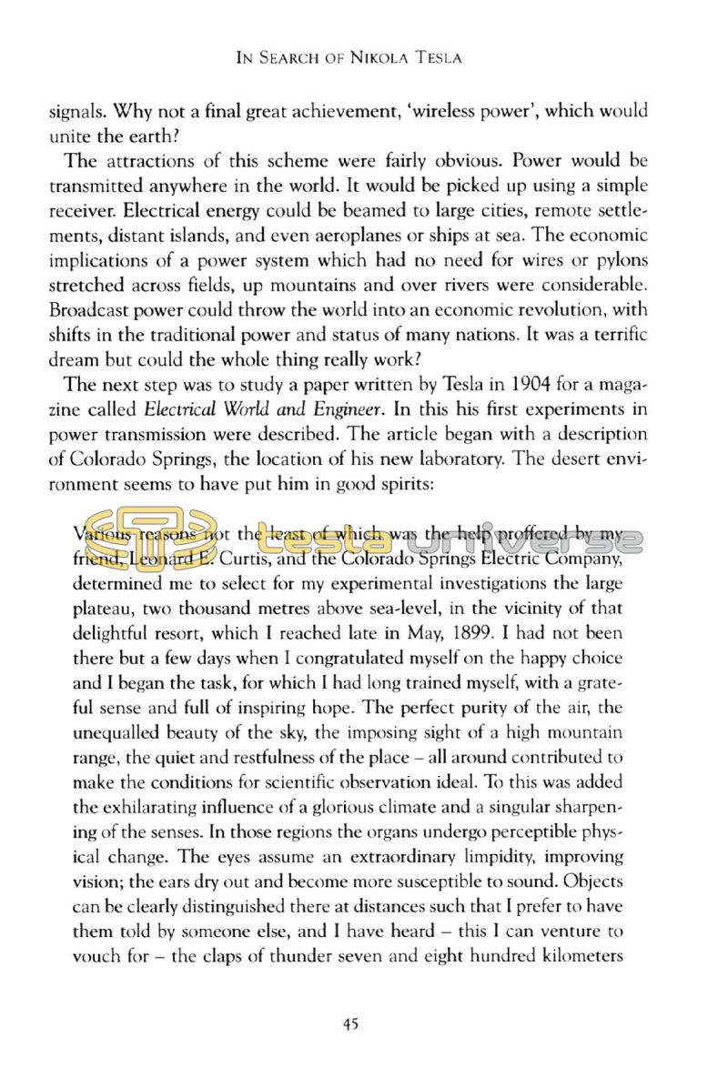 In Search of Nikola Tesla - Page 45