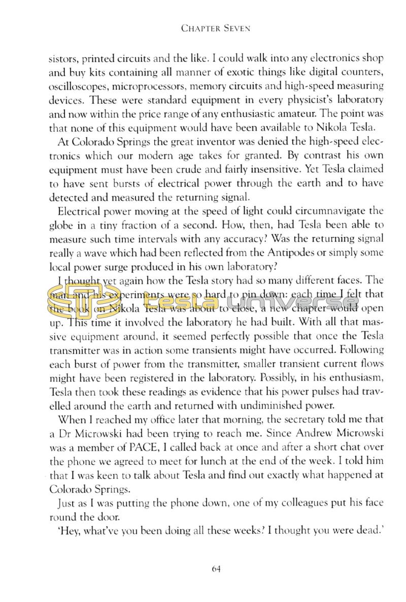 In Search of Nikola Tesla - Page 64