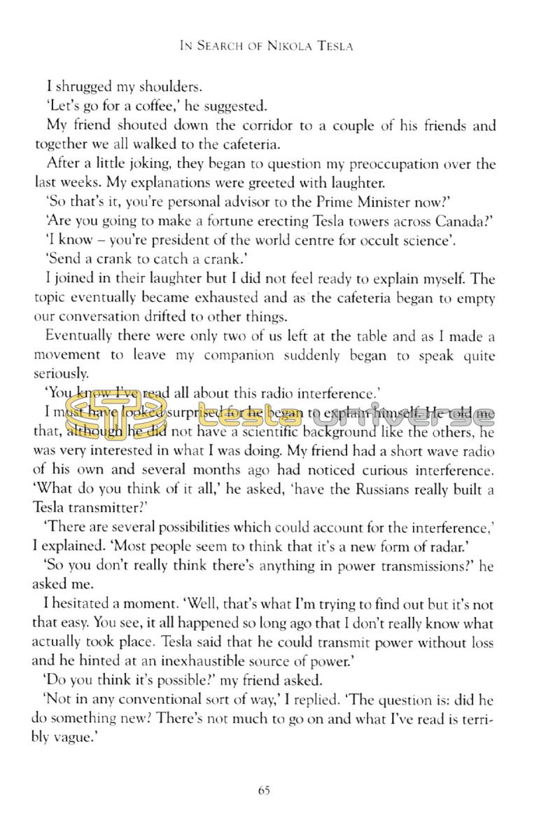 In Search of Nikola Tesla - Page 65