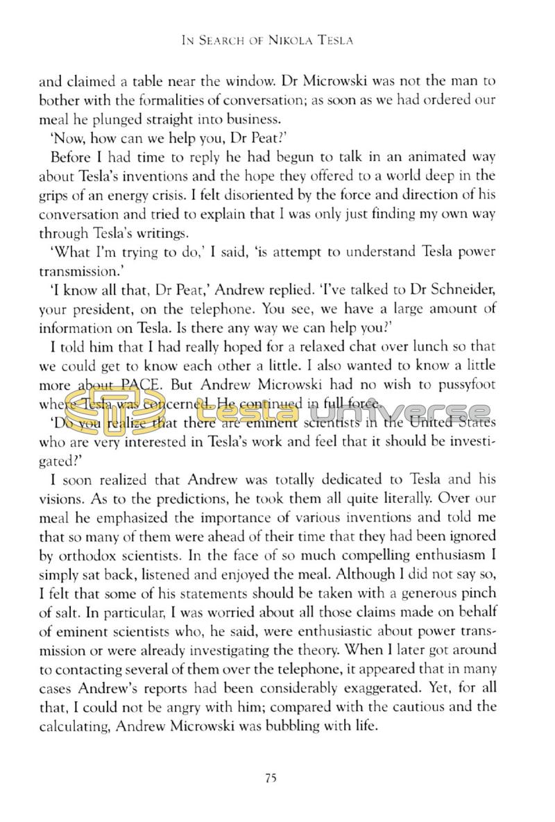 In Search of Nikola Tesla - Page 75