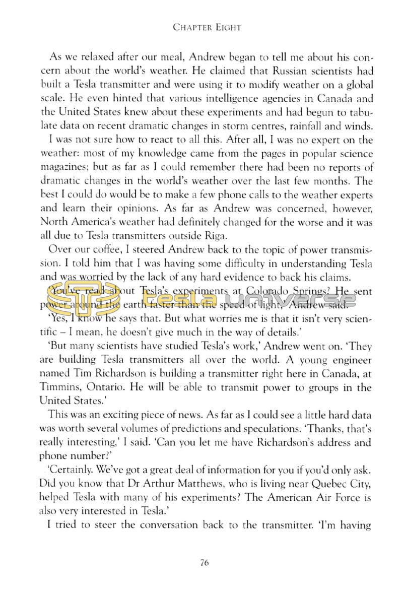 In Search of Nikola Tesla - Page 76