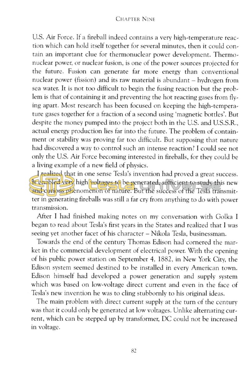 In Search of Nikola Tesla - Page 82
