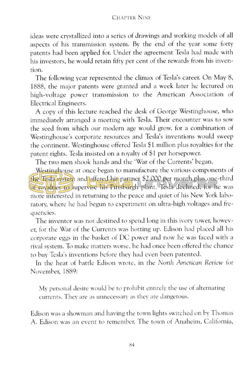 In Search of Nikola Tesla - Page 84