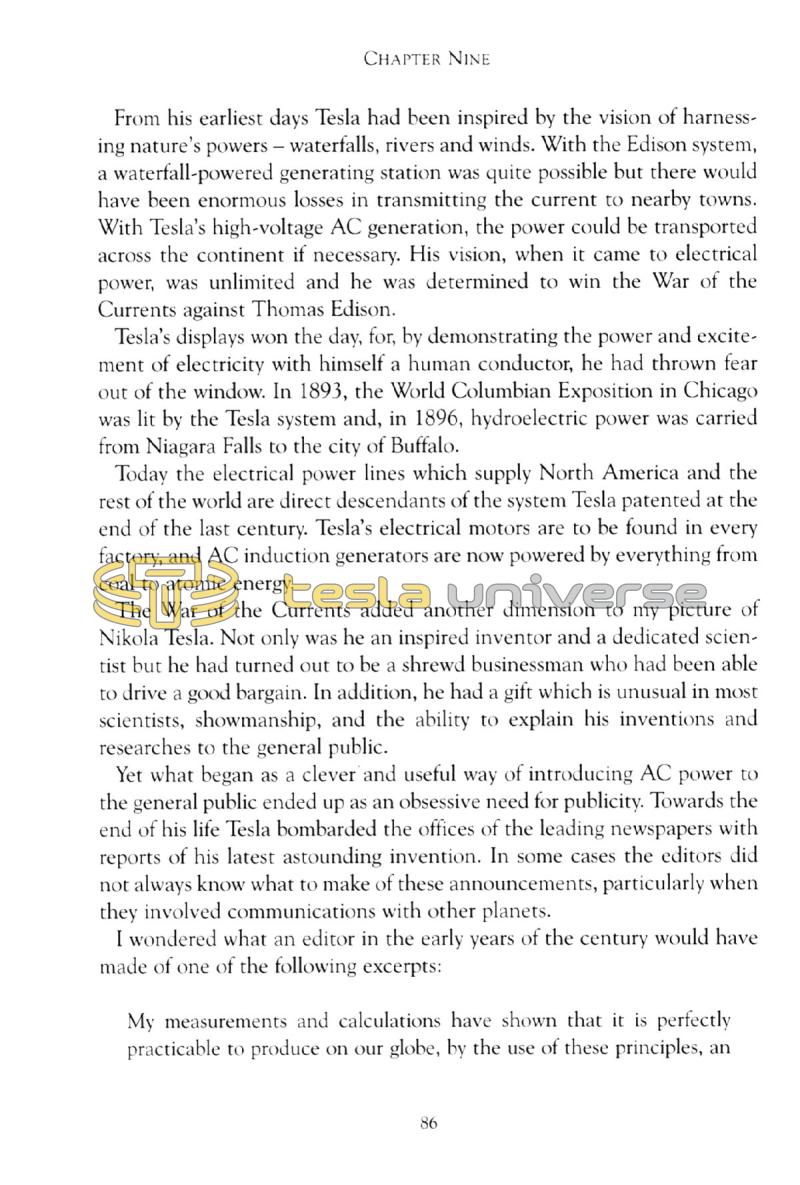 In Search of Nikola Tesla - Page 86
