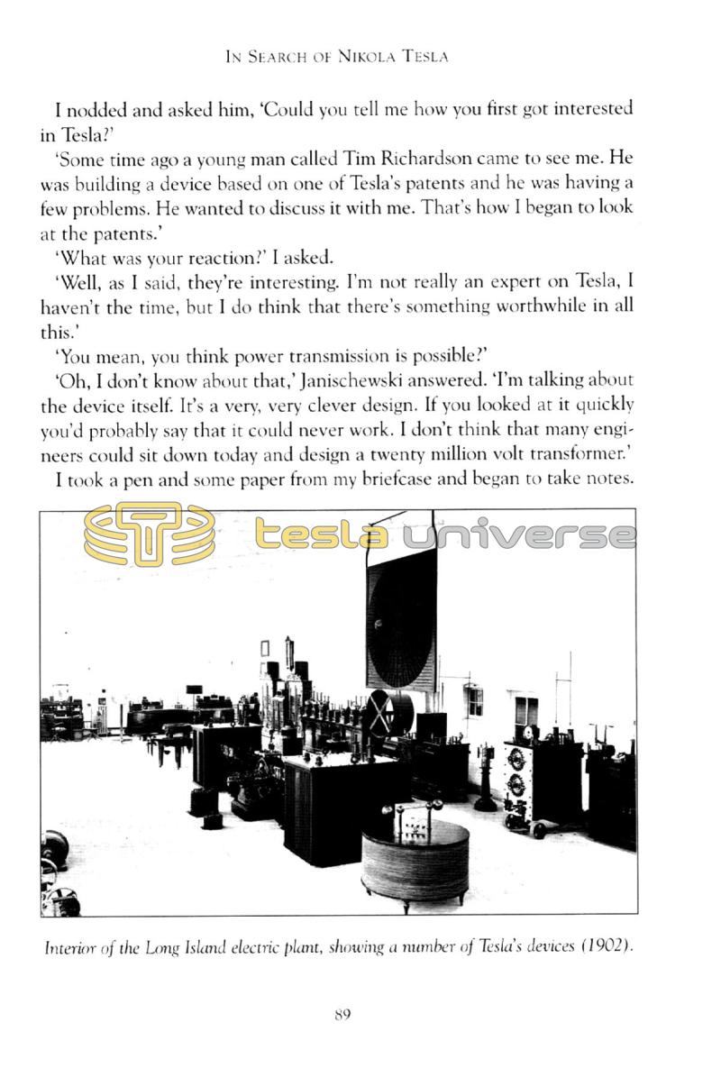 In Search of Nikola Tesla - Page 89