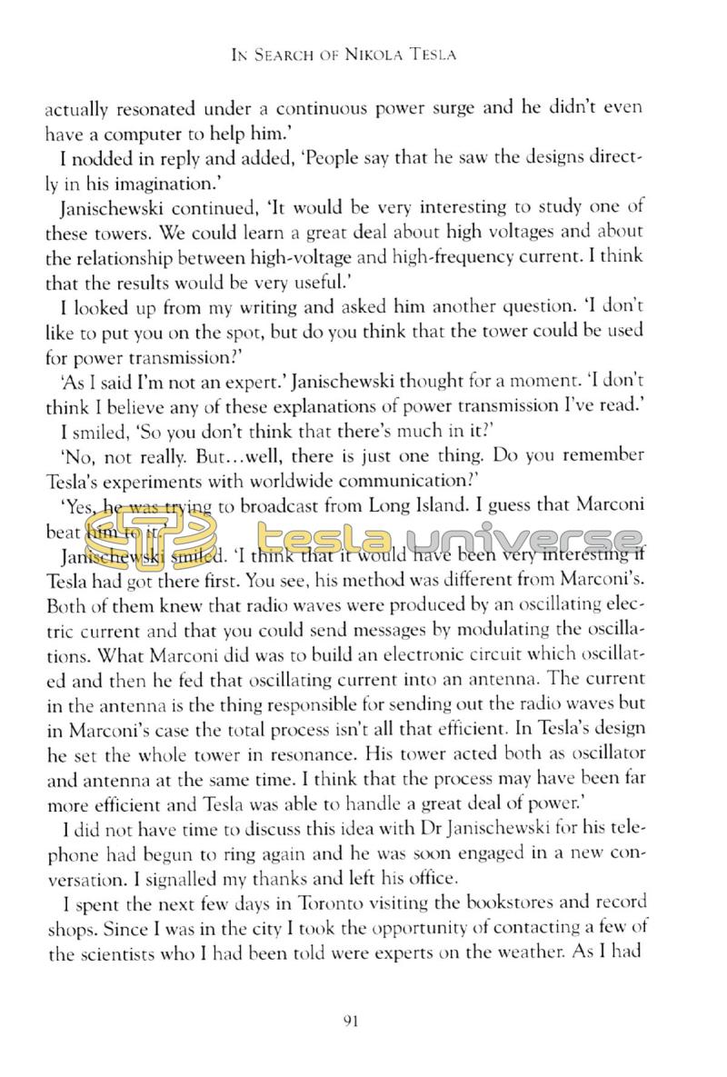 In Search of Nikola Tesla - Page 91