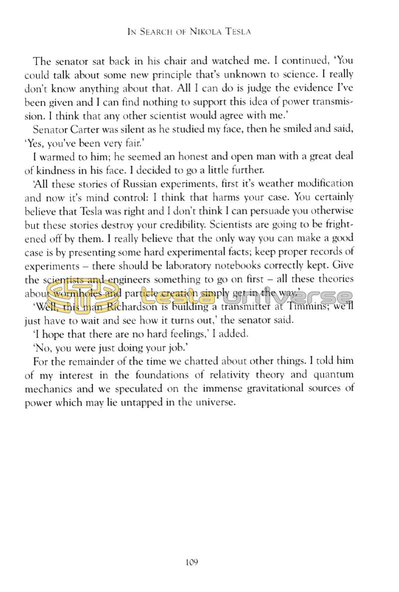 In Search of Nikola Tesla - Page 109