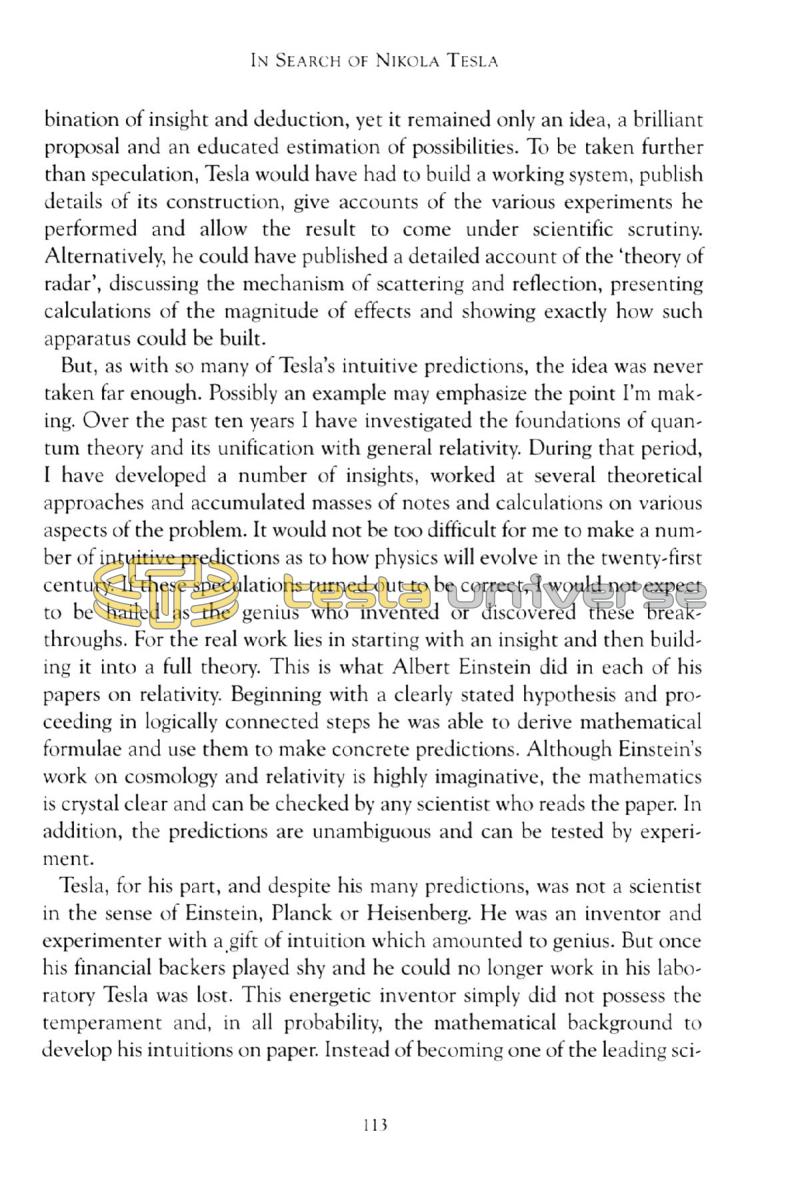 In Search of Nikola Tesla - Page 113