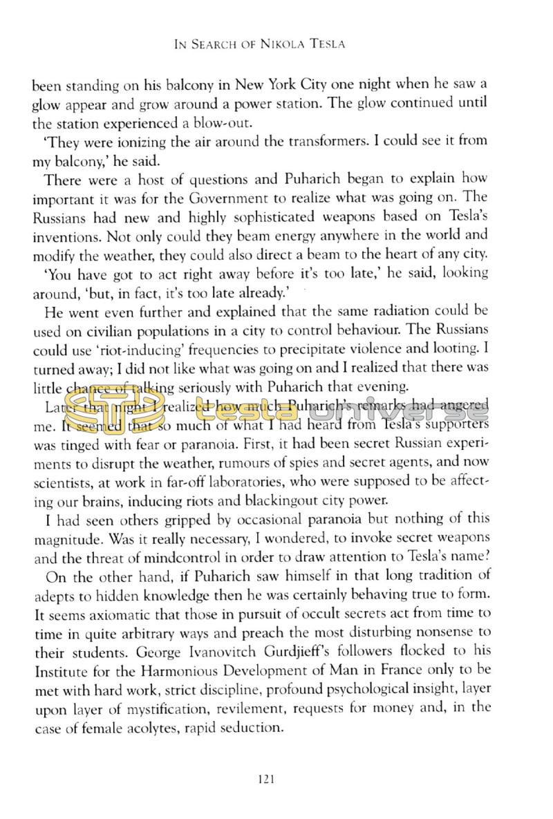 In Search of Nikola Tesla - Page 121