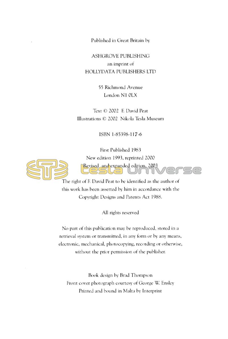 In Search of Nikola Tesla - Page 160