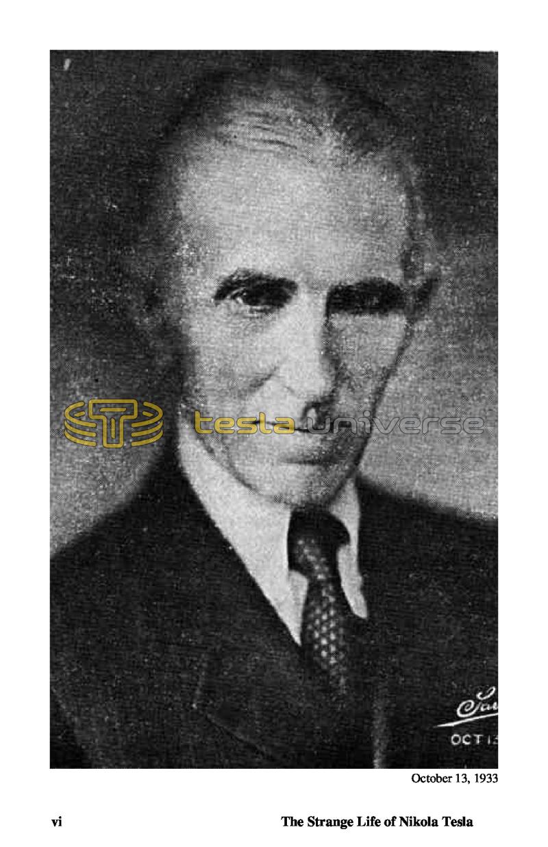 The Strange Life of Nikola Tesla - Page vi