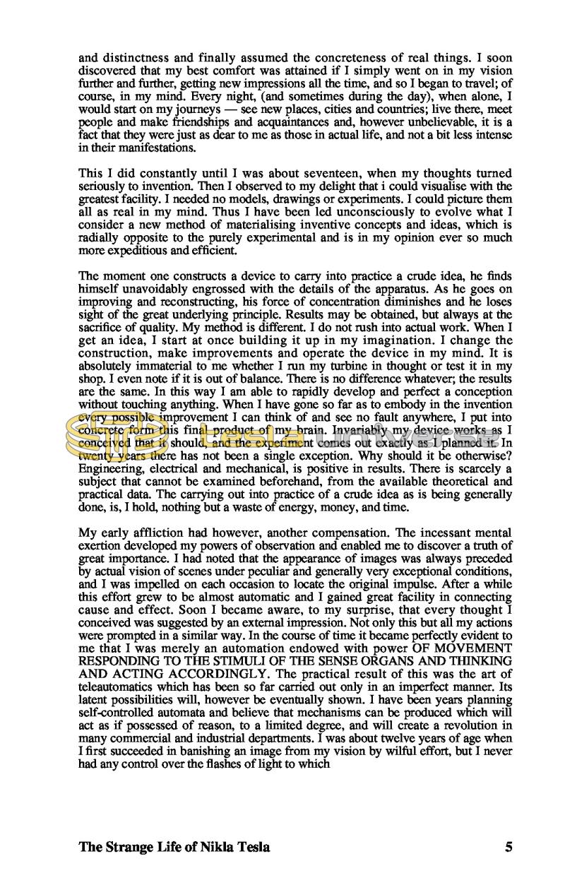 The Strange Life of Nikola Tesla - Page 5