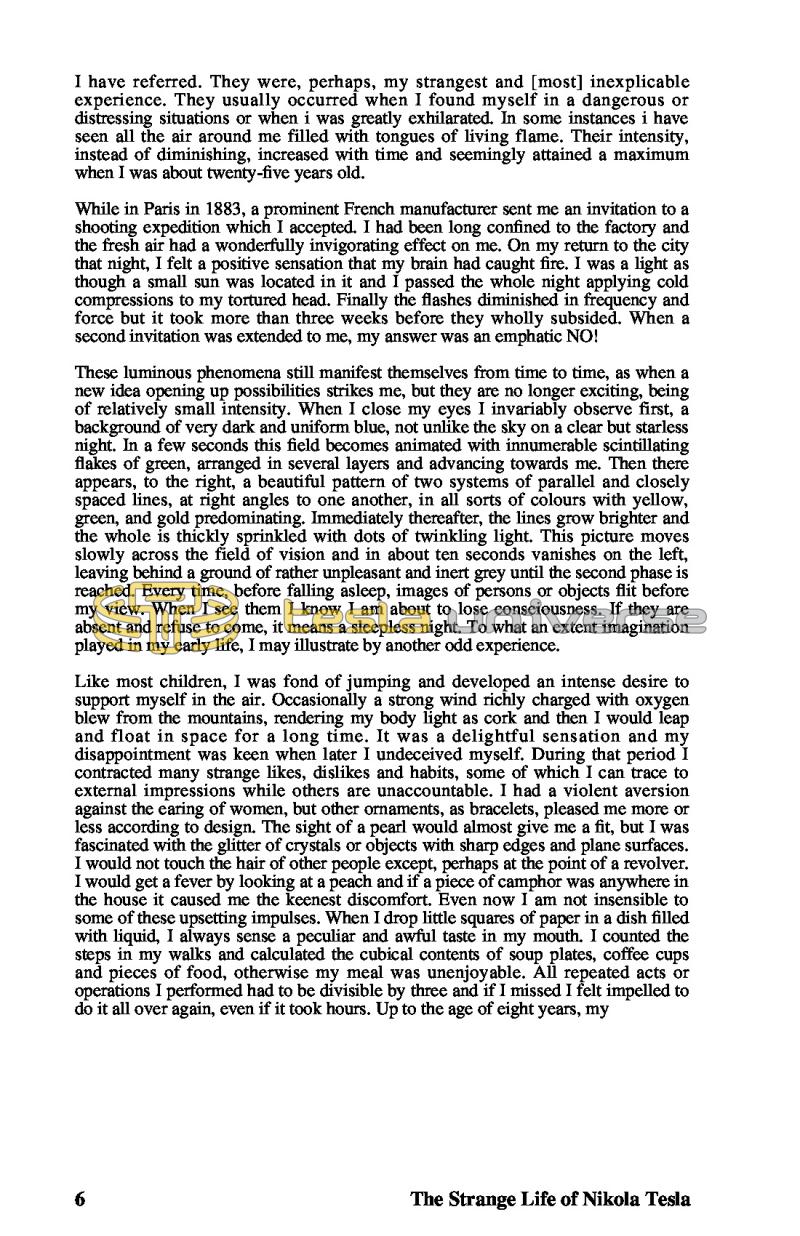 The Strange Life of Nikola Tesla - Page 6