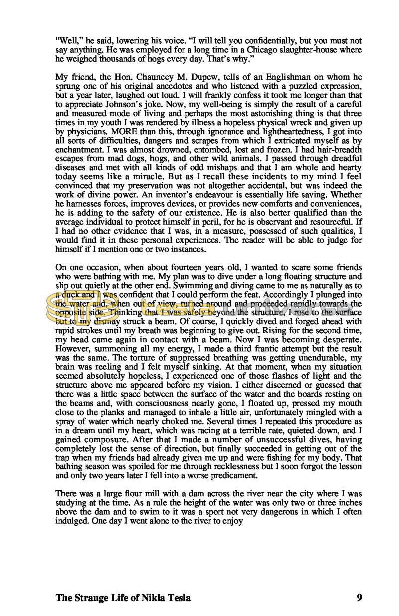 The Strange Life of Nikola Tesla - Page 9