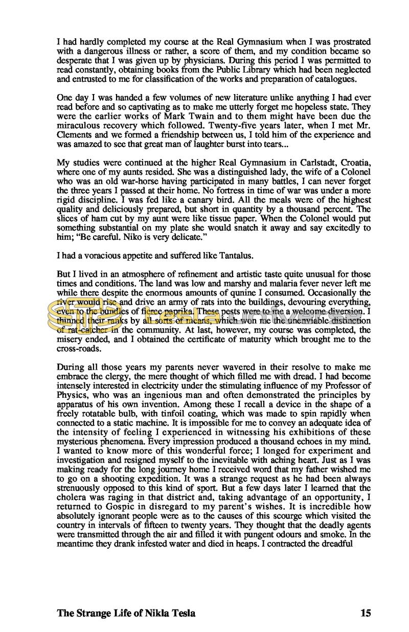 The Strange Life of Nikola Tesla - Page 15