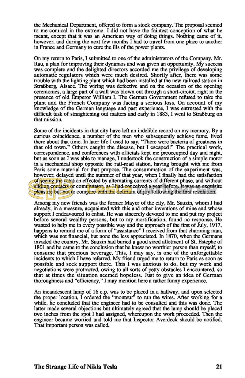 The Strange Life of Nikola Tesla - Page 21