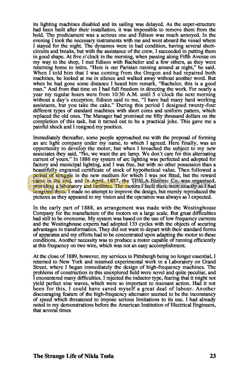 The Strange Life of Nikola Tesla - Page 23