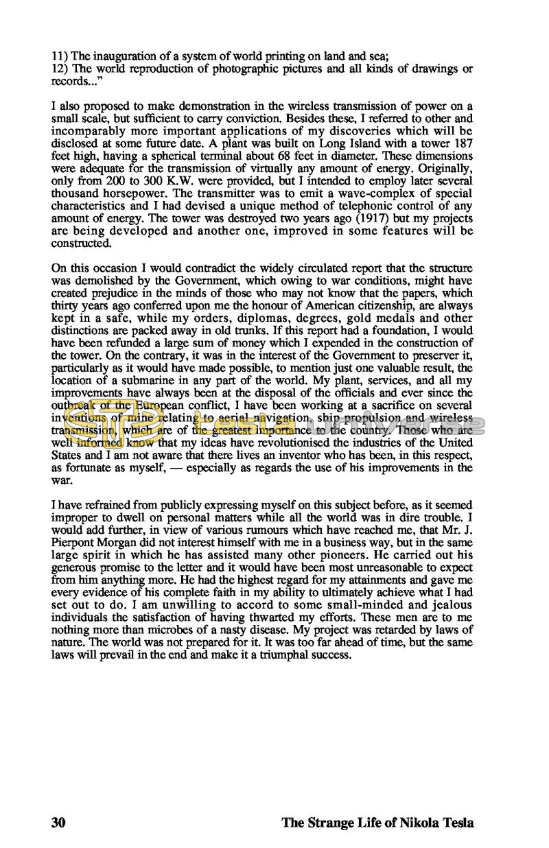 The Strange Life of Nikola Tesla - Page 30