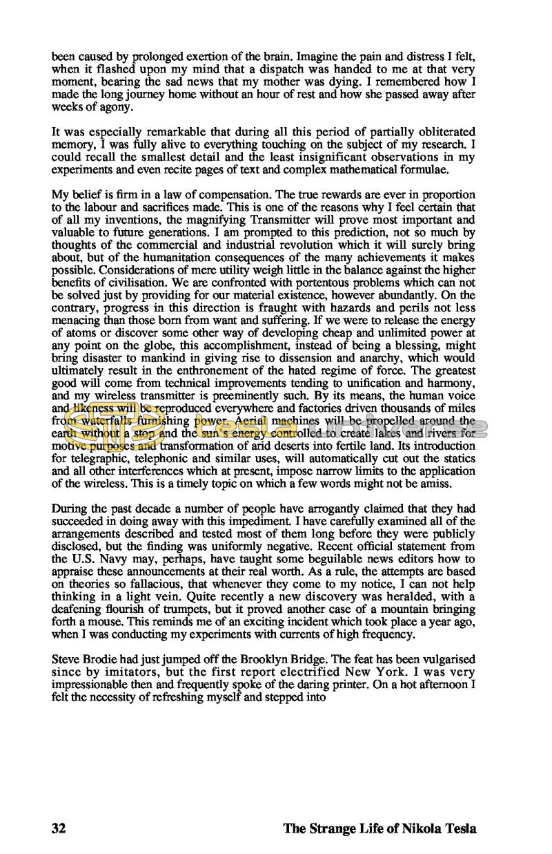The Strange Life of Nikola Tesla - Page 32