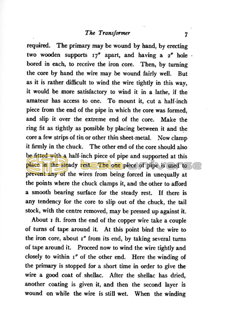 The Tesla High Frequency Coil: Its Construction and Uses - Page 7