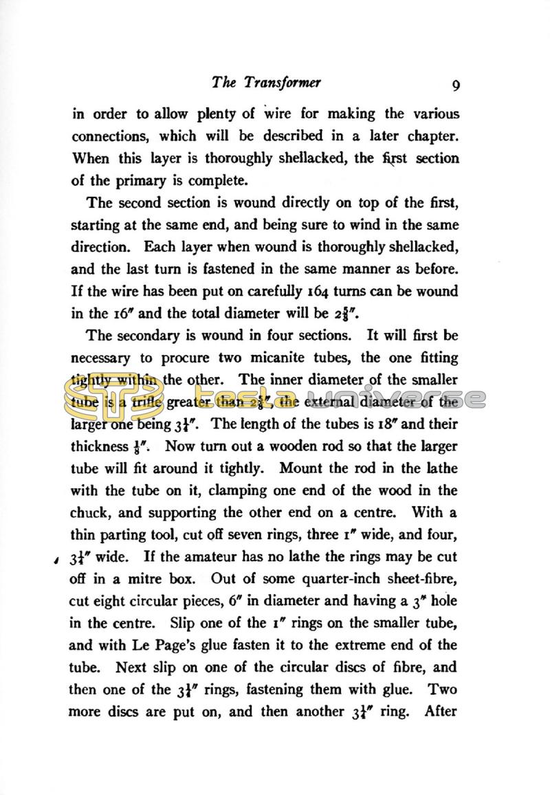 The Tesla High Frequency Coil: Its Construction and Uses - Page 9