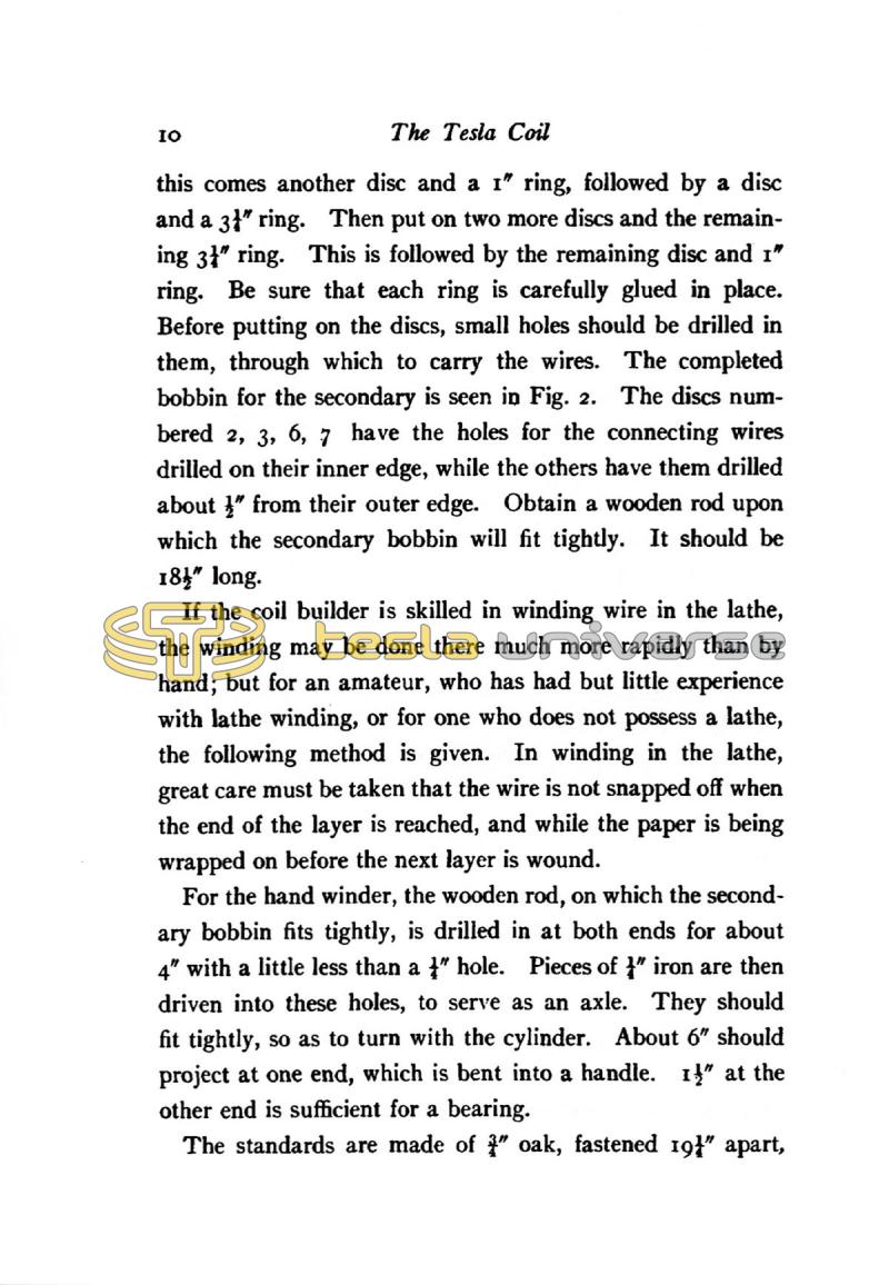 The Tesla High Frequency Coil: Its Construction and Uses - Page 10