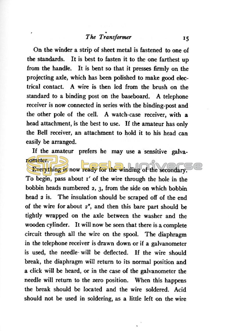 The Tesla High Frequency Coil: Its Construction and Uses - Page 15