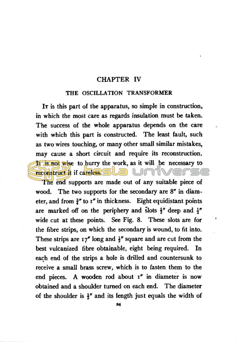 The Tesla High Frequency Coil: Its Construction and Uses - Page 24
