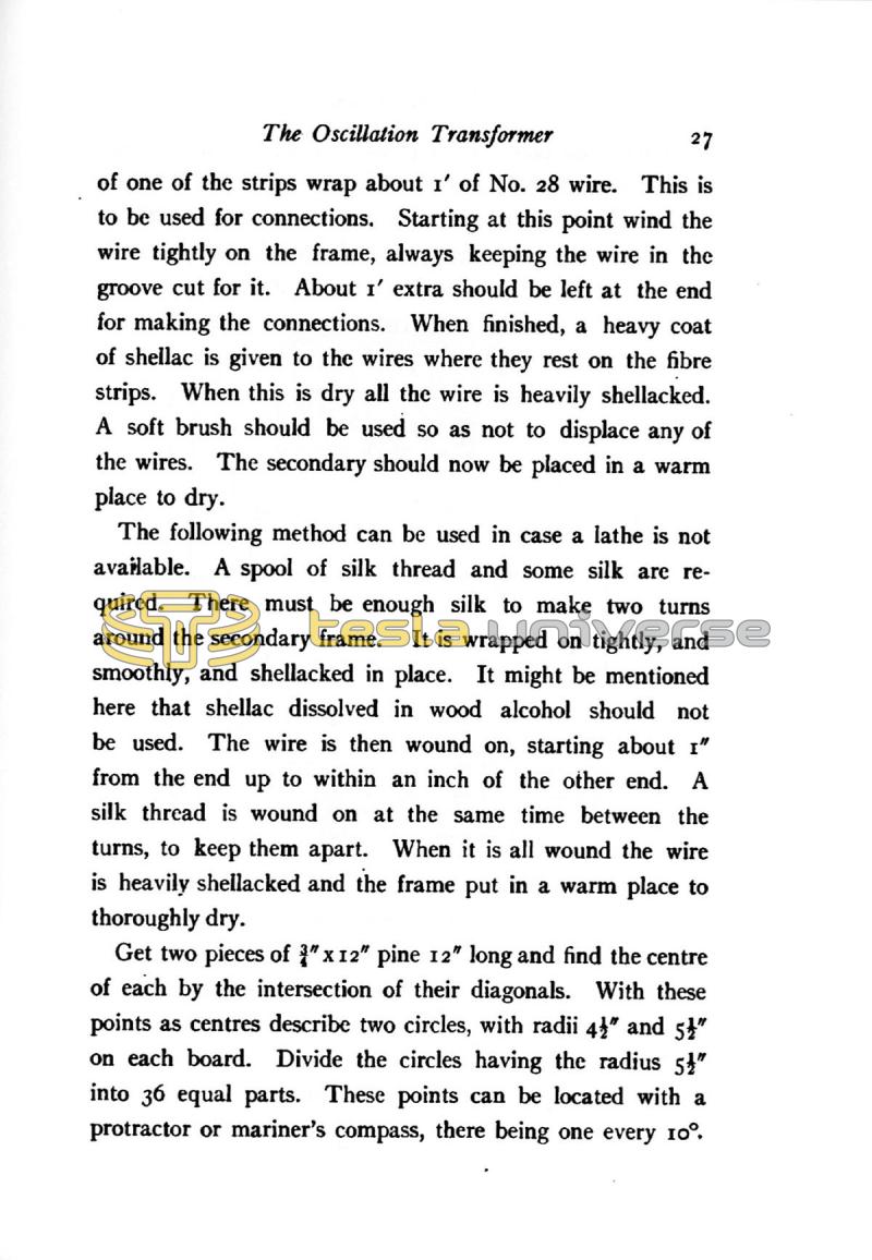 The Tesla High Frequency Coil: Its Construction and Uses - Page 27