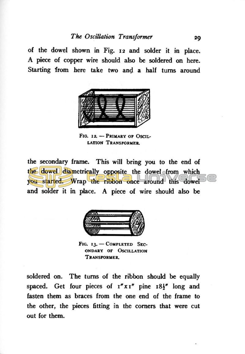 The Tesla High Frequency Coil: Its Construction and Uses - Page 29