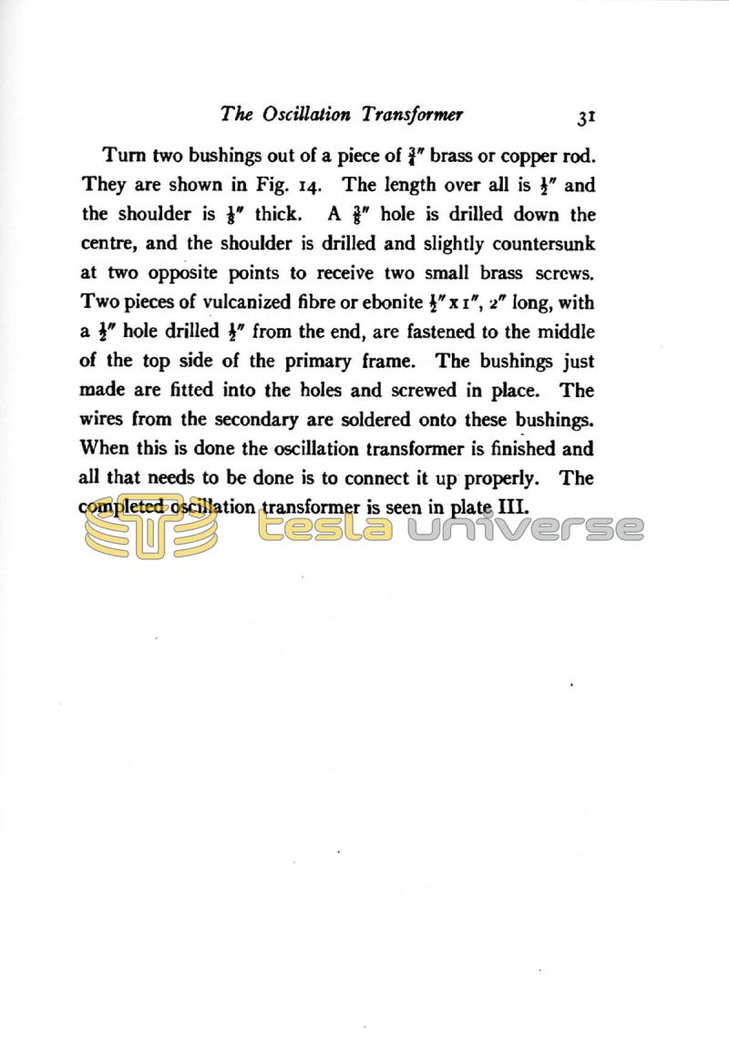 The Tesla High Frequency Coil: Its Construction and Uses - Page 31