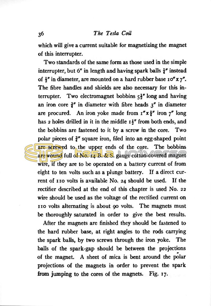The Tesla High Frequency Coil: Its Construction and Uses - Page 36