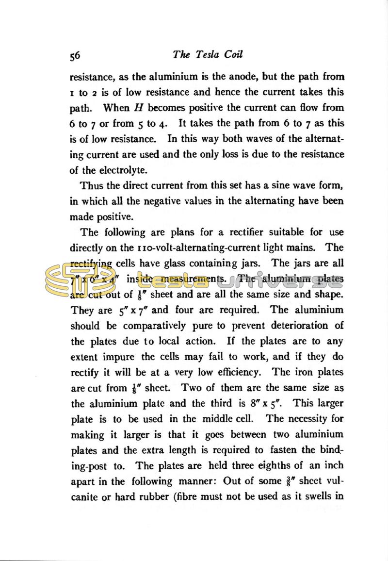 The Tesla High Frequency Coil: Its Construction and Uses - Page 56