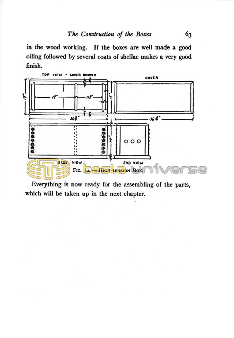 The Tesla High Frequency Coil: Its Construction and Uses - Page 63